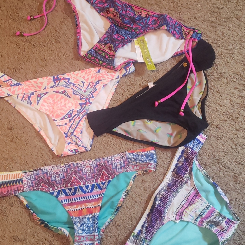 25$ for ALL nvr been worn bikini bottoms